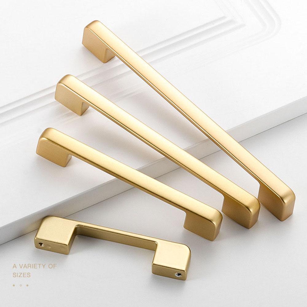 Drawer Cabinet Modern Handle Aluminum Alloy Door Drawer Cupboard Pull Furniture Hardware,22mm Screw