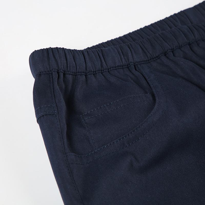 American Street Style Casual Cargo Pants - Solid Color, Low Rise, Loose Fit, Comfortable, Straight Leg with Pocket