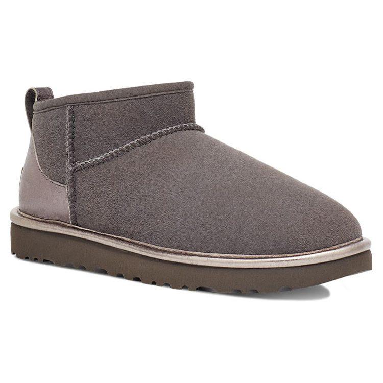 UGG Classic Ultra Mini Shine 'Charcoal' Women's 1123634-CHRC
