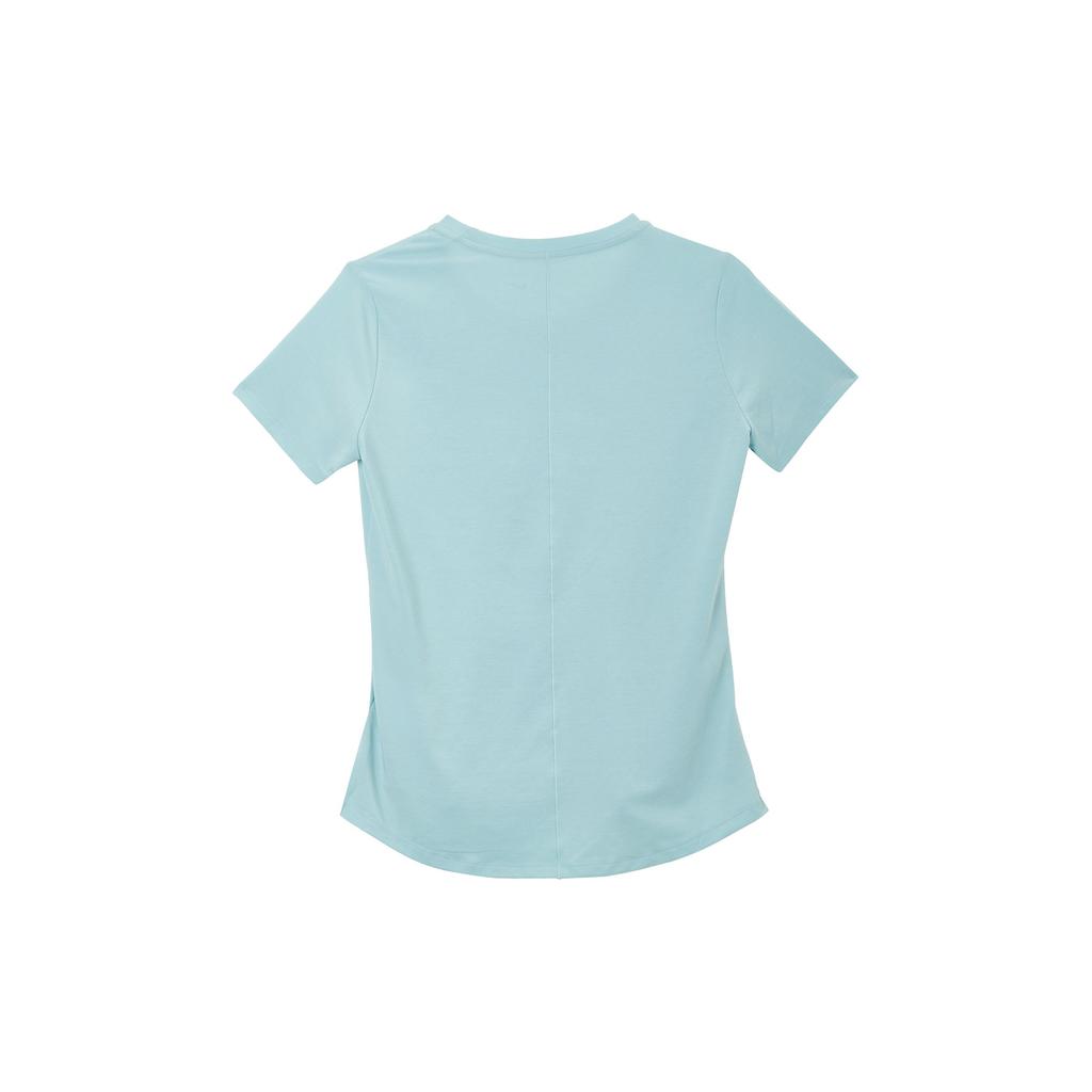 Nike T-shirt da Donna Manica Corta Girocollo Monocolore Dri-Fit One Luxe Top Hablis DD0619-442