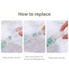 Cartoon Press-On Dot Glue Office Ledger Supplies Stationery Roller Glue Tape Student Study Exam Pen Style