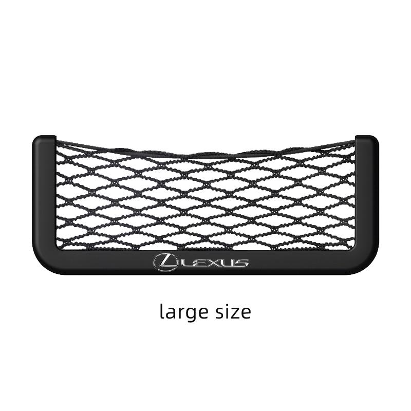 

1Pcs Car Storage Net Pocket Mesh Organizer Accessories For Lexus F SPORT GX460 Ct200h IS250 ES 220D IS200 Fsport GS GX IS LS LX