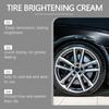 100G Tire Maintenance Paste Offers Quick Restoration Tire Luster Safe Tire Protections for Environment User Friendly