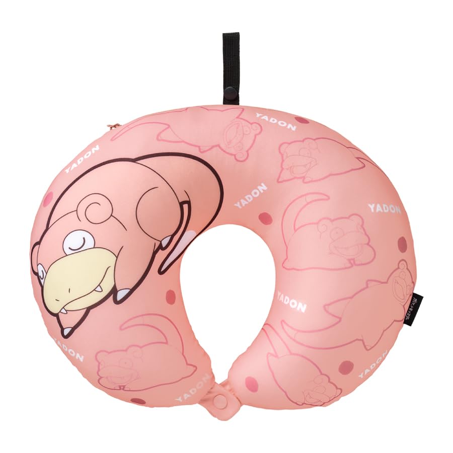 Pokemon neck pillow that can be used as a monster ball or a pillow 3-way