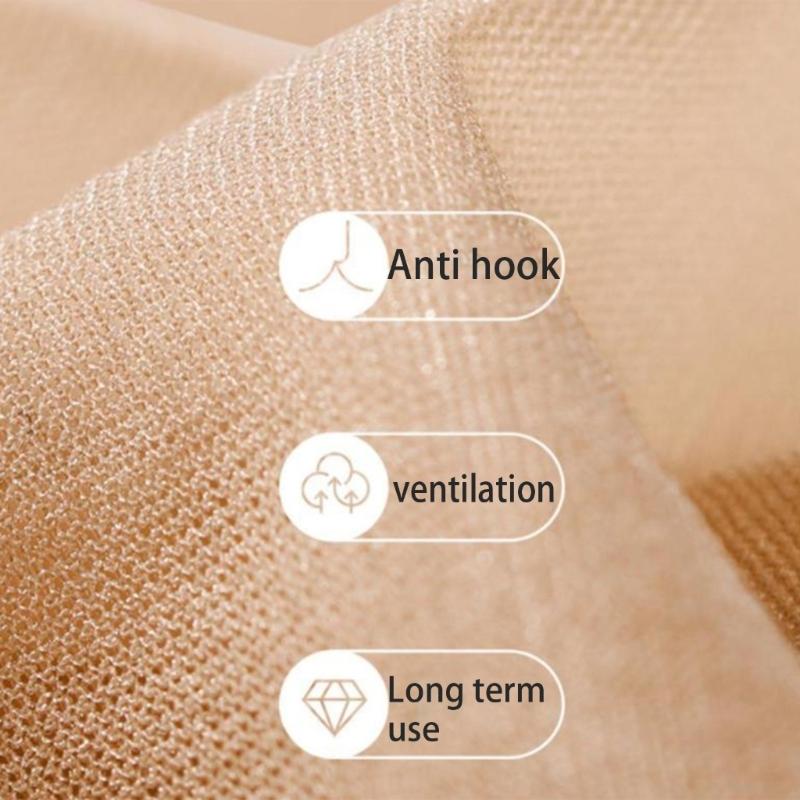 Breathable Sheer Tights with Reinforced Butterfly Crotch for Women See Through Ultrathin Silk Pantyhose Leggings Hosiery