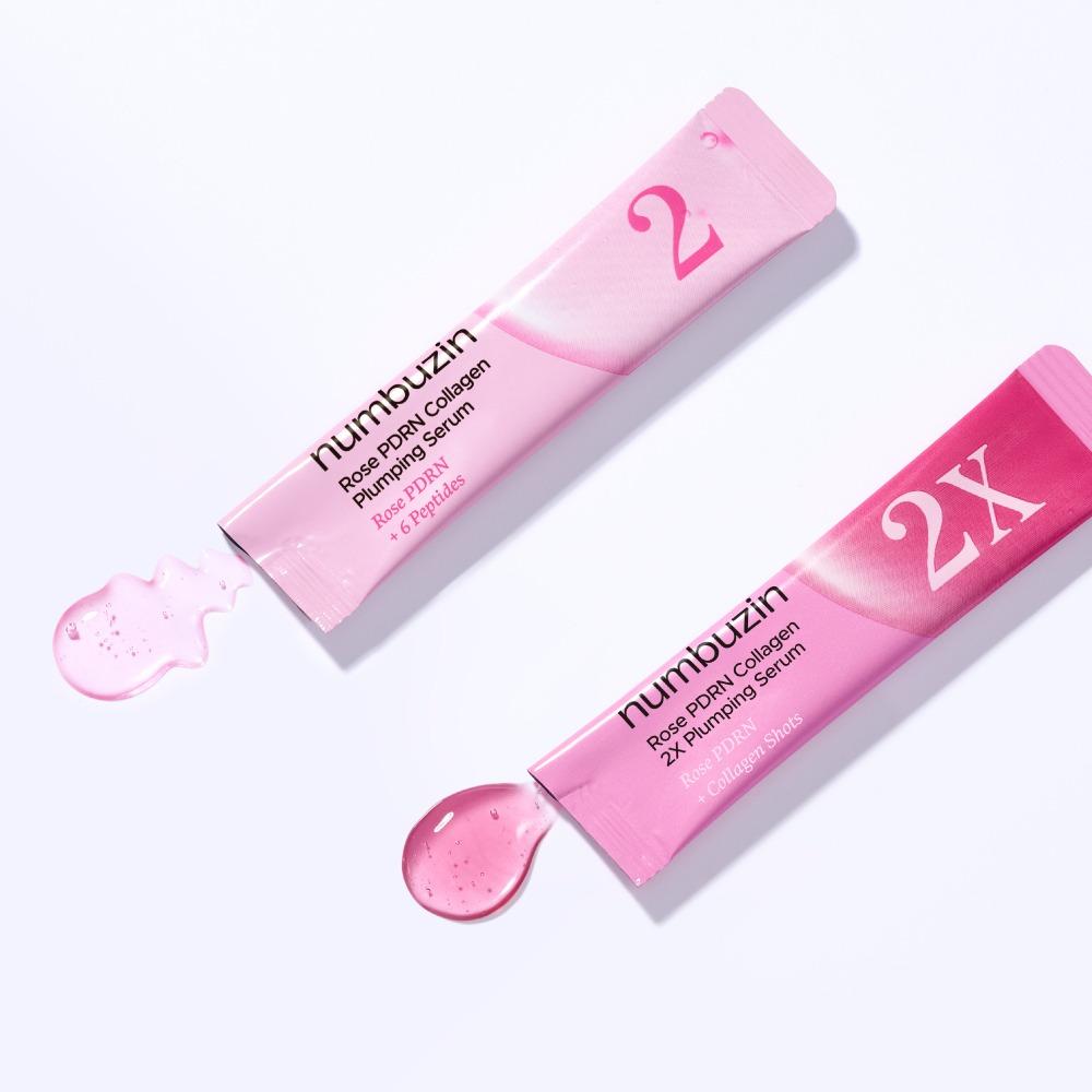 NUMBUZIN No.2 Rose PDRN Collagen Plumping Serum Duo 1.2ml*10ea