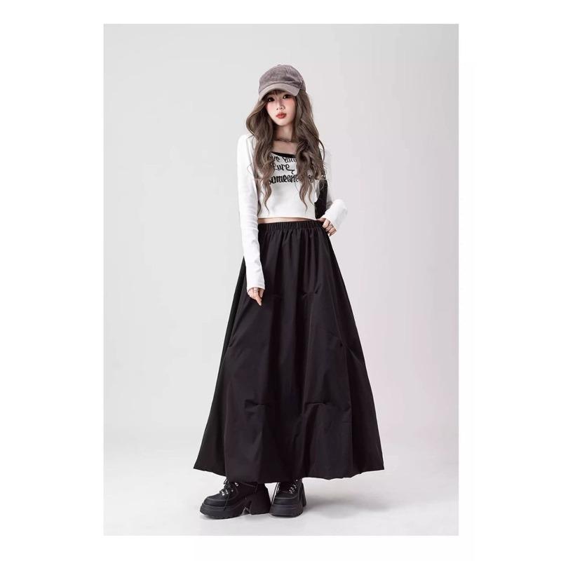 Coffee Brown High Waist Floral Skirt Autumn A Line Flared Pleated Midi Skirt Elegant Fashion Women