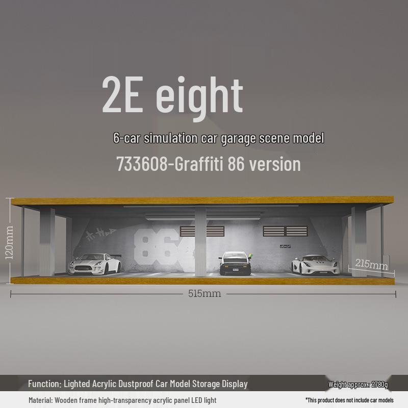 

1:Деревянная модель автомобиля масштаба 32 с подсветкой и пылезащитным чехлом