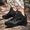 High-quality Mountaineering Boots Non-Slip Training Boots New Desert Hiking Shoes Men's Waterproof Outdoor Male Leather Shoes