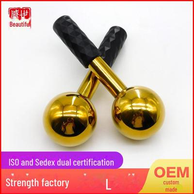 Stainless Steel Ice Ball Massager for Beauty Salons