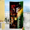 Turkish Football Player Action. Beach Towel Soft Durable Quick-Dry Comfortable Lightweight
