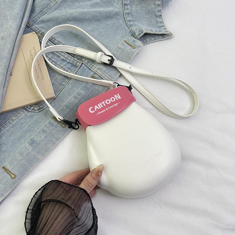 

Unique Design Shoulder Cross Body Bags For Women Boxing Gloves Shape Small Handbag 2026 Latest Fashi Trends Casual Phe Bags 18x15x5cm білий