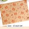 Sandwich Wrapping Paper Oil-Absorbent And Oil-Proof Sandwich Burger Paper Tray Bread Baking Plate Pad Paper Can Be Cut