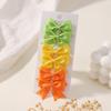 30Pcs Mini Children Bow Hair Clip Baby Hair Clip Solid Color Edge Clip Sweet and Lovely Bow Hair Clip Headwear
