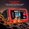 Intelligent Pulse Repair Maintenance Lead-Acid Smart Battery Charger 12V 15A 12A Car Motorcycle Battery Charging Multifunctional Portable 2025 New