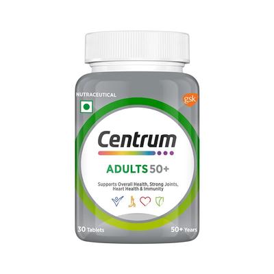Priedas suaugusiems 50+ (30 tabl., 1,54 g), Suaugusieji 50+,