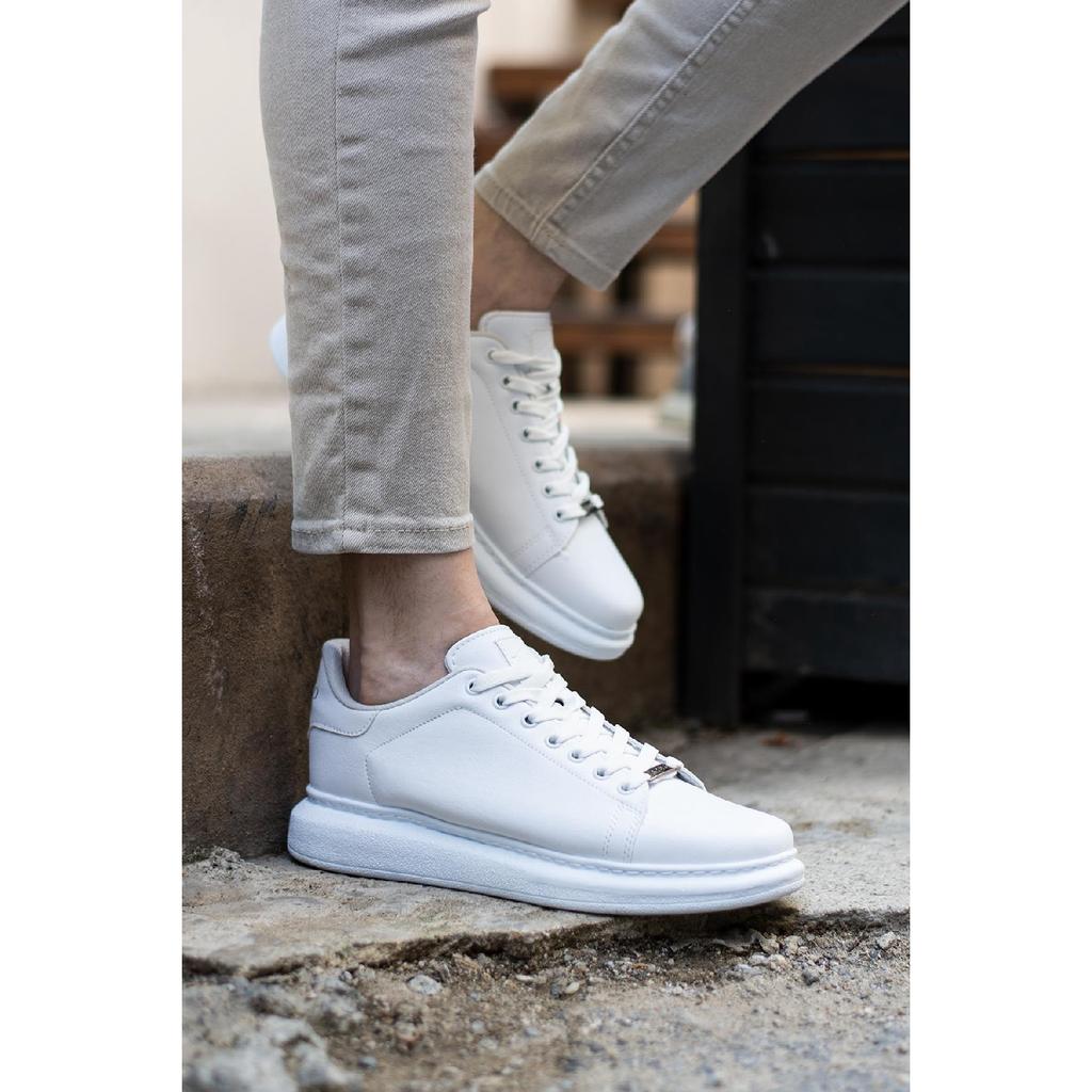 White - 051 Unisex Mcqueen Style Sports Shoes