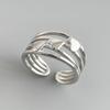 Xiaomi 925 Sterling Silver Finger Rings for Women 3 Layers Heart Couple Minimalist Ring Party Jewelry Gift Prevent Allergy
