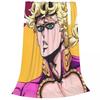 Anime JOJO HD ART Blankets Soft Warm Flannel Throw Blanket Cover for Bed Living room Picnic Travel Home Sofa