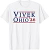 Vivek Ramaswamy för guvernör i Ohio 2026 Vivek 2026 Unisex T-shirt