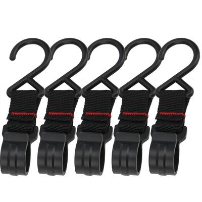 5 Stück Outdoor Hängehaken Camping Multifunktionaler Riemenaufhänger für Licht Kochgeschirr