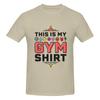 This Is My Gym Shirt Basic Tshirt Fresh Girlish Feeling Morandi Colors Cotton Tee