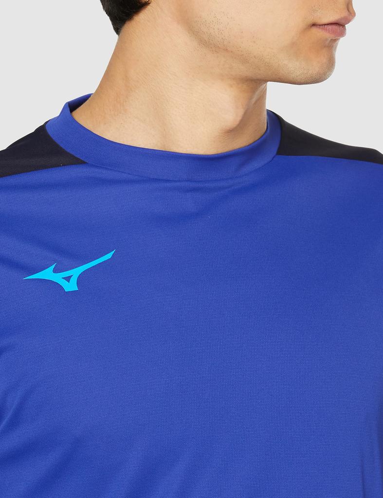 Soccer Wear Solar Cut Field Long Solar Cut Surf Size Small Shirt, Sleeve, Material, P2MAA047, Blue,