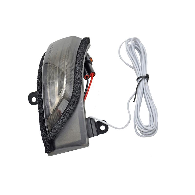 Fits For Subaru WRX STI Corsstrek Forester Impreza Legacy Outback Smoked Dynamic Led Side Mirror Blinker Lights White Position