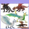Realistic Pvc Dinosaur Toy Figurine For Kids Featuring Lifelike Fire Rock And Ice Snow Models Perfect For Collection And Display