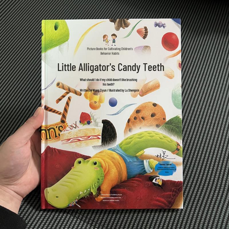 The Little Crocodile: A Picture Book to Encourage Tooth-Brushing Habits for Kids 3-6 1111