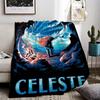 Плед Celeste Легкий 240 г Фланелевое одеяло Мягкий, приятный для кожи для летнего охлаждения