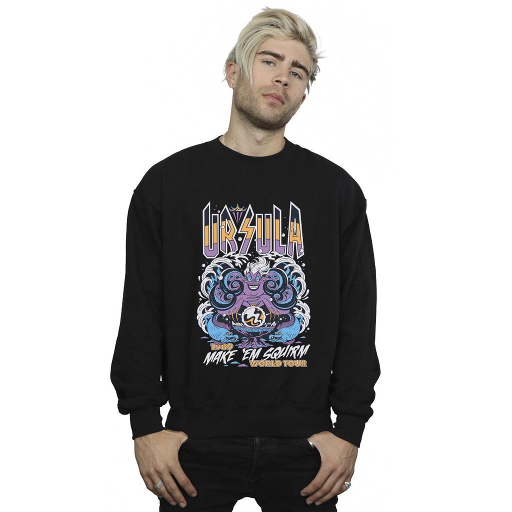 Disney Mens Villains Ursula Make Em Squirm Sweatshirt