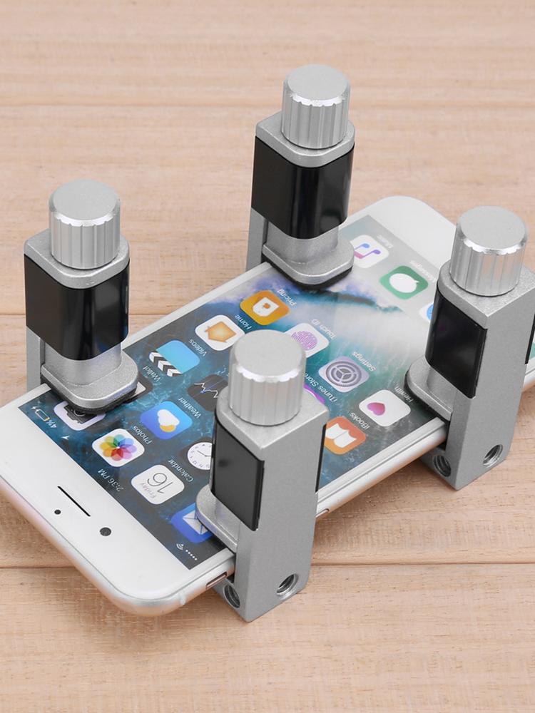 Verstellbare Metallklemme für Telefonbildschirm Universelle Handy-Reparaturwerkzeuge LCD-Display-Bildschirm Befestigungs Fixierklemme