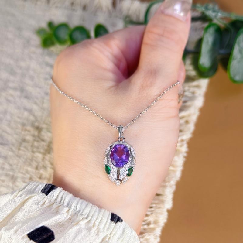 S925 Sterling Silver Clover Necklace Women Simple Niche Design Clavicle Chain