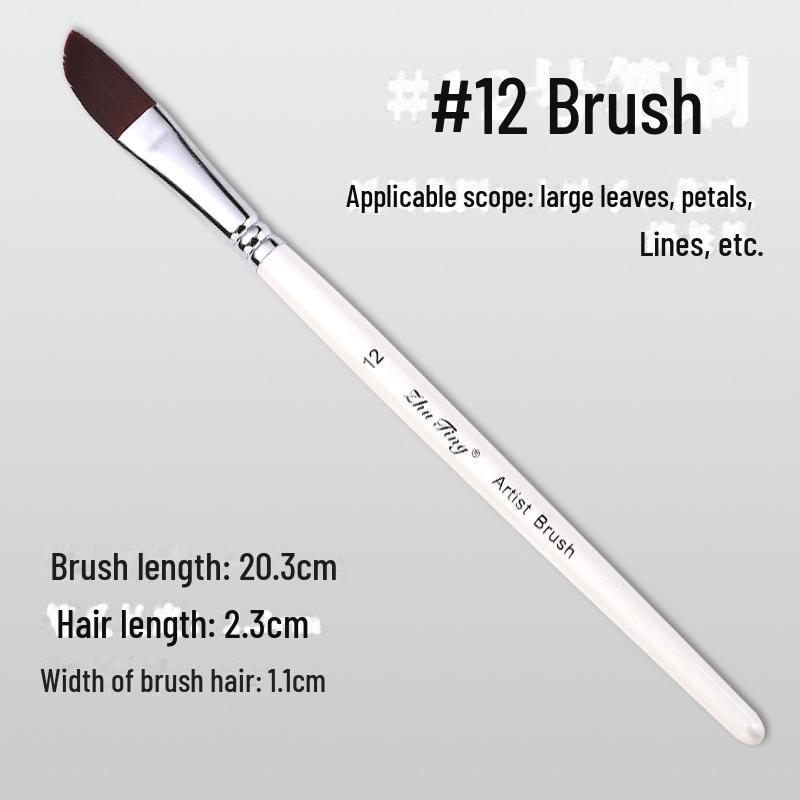 17-Piece Face Painting Brush Set for Various Artistic Techniques Like Line Work, Embossing, Blending, and More.