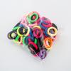 100 Stück Haargummis Niedlich Elastisch Ohne Knick Ohne Beschädigung Mini Haarband Pferdeschwanzhalter Bunte Haaraccessoires