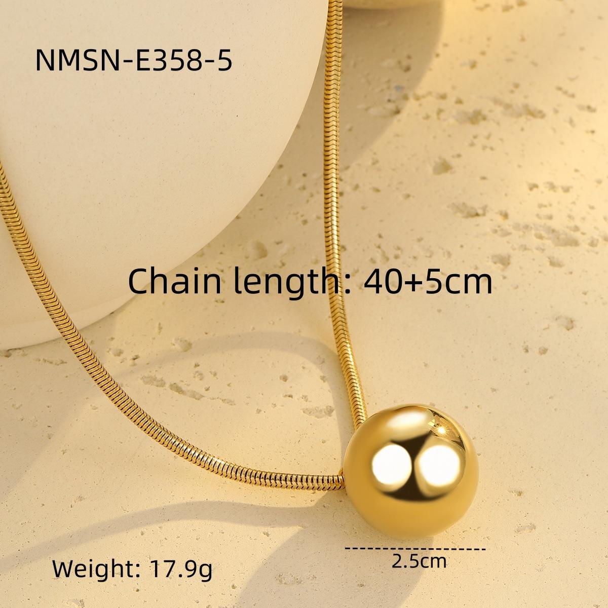 GEMCHIC Women s Stainless Steel Simple Love Heart Snake Chain Necklace Geometric Pendant Jewelry