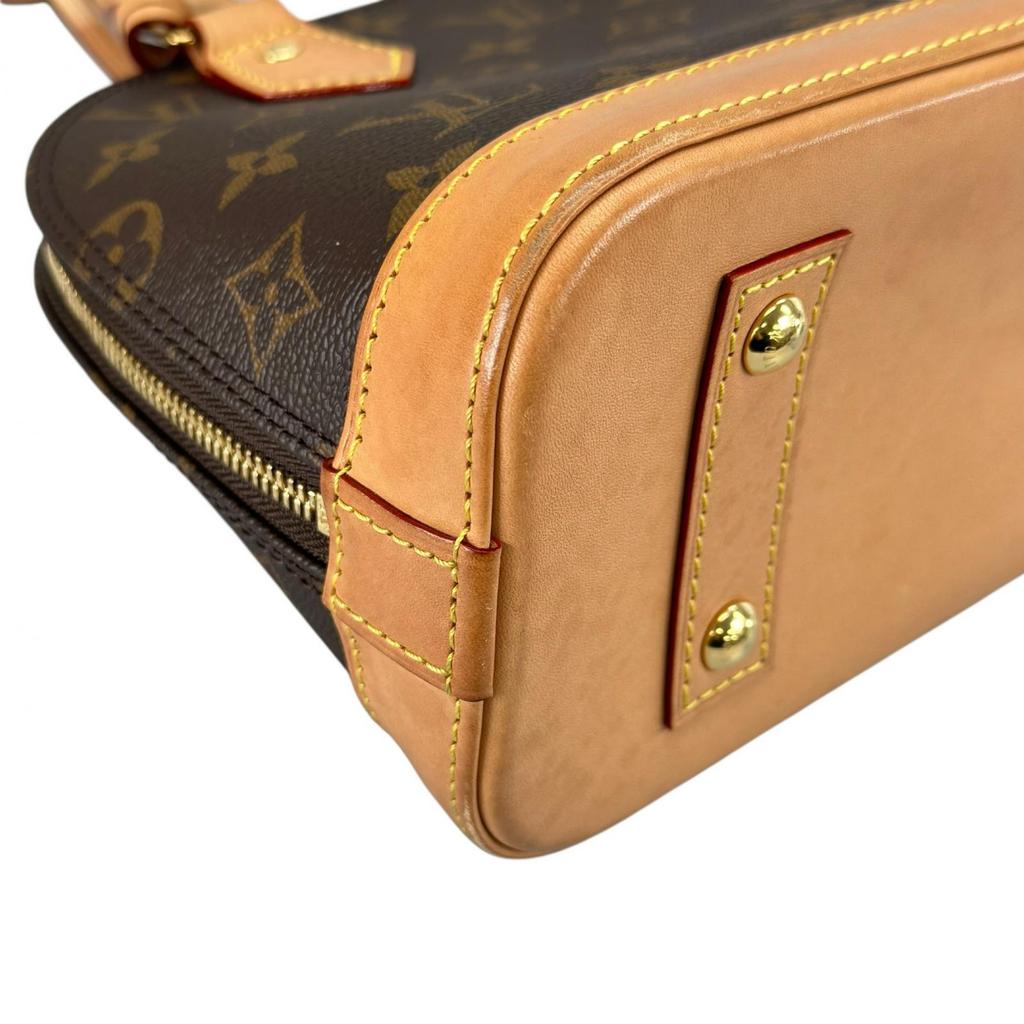 Louis Vuitton Bolsa Alma BB M53152 Marrom Feminina 2WAY usada