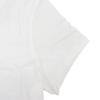 Crew Short J20J212883 [Calvin Klein] Women's T-shirt, Neck, Sleeve, Cotton, One-Point Design, (WHITE/S) [Item]