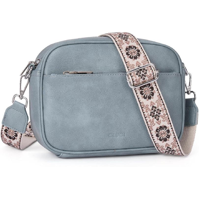 CLUCI Crossbody Bags for Women Crossbody Purses for Women Cross Body Bag Crossbody Purse with Adjustable Wide Strap