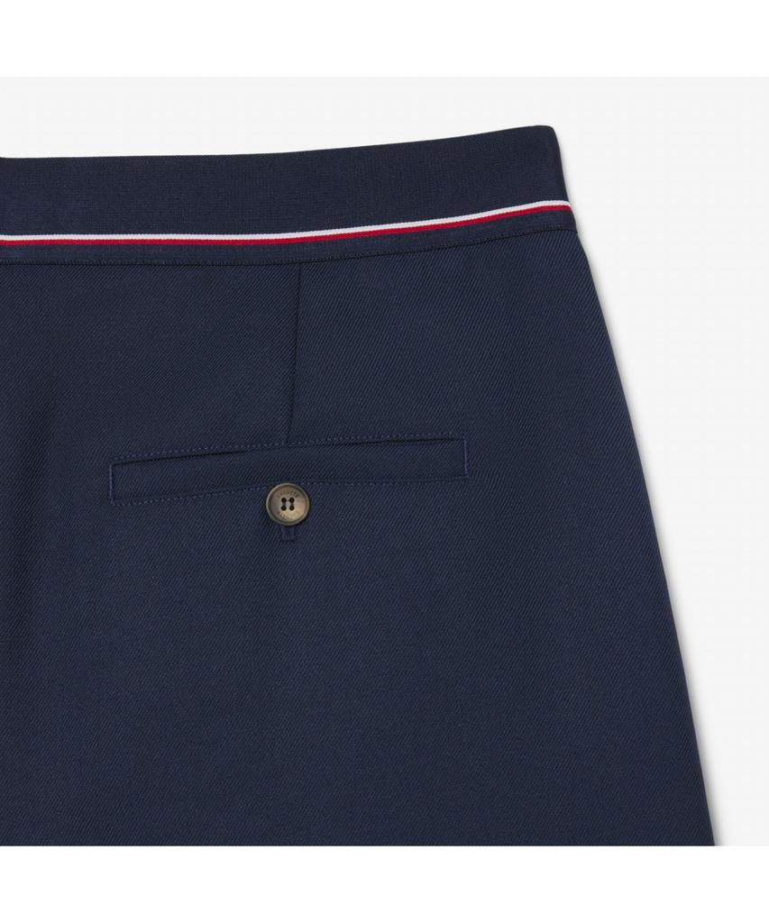 LACOSTE Women'S Logo Elastic Waist Wide Pants Hf8428-55N 166
