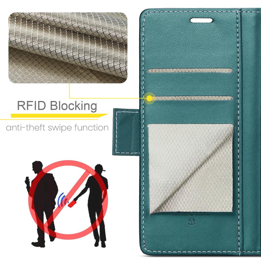 For Xiaomi Poco F7 Ultra 5G/Xiaomi Poco F7 Pro 5G Case CASEME 023 Series RFID Blocking Leather Wallet Stand Phone Cover
