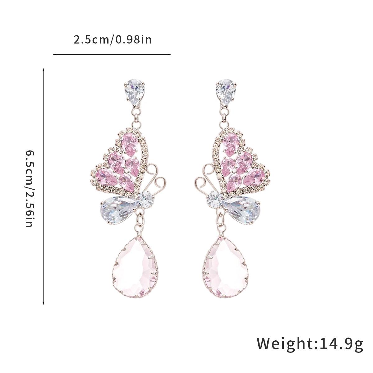 Полые Серьги-Капли Воды Элегантные Стильные Модные Серьги