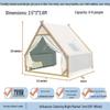 Three-Person Rainproof BBQ Dining Tent for Outdoors & Indoors