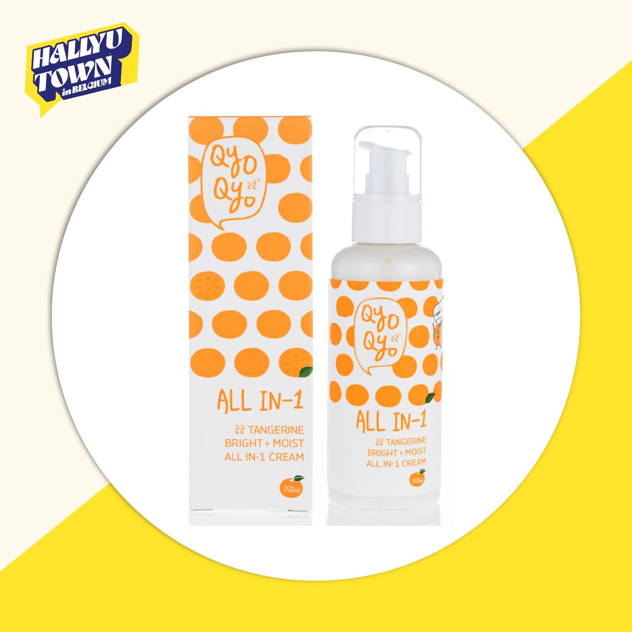 

[QYOQYO] Qyo Qyo Tangerine Bright+Moist Универсальный крем 15мл