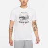Nike Casual Print Short Sleeve T-shirt Men Tops White DD6921-100