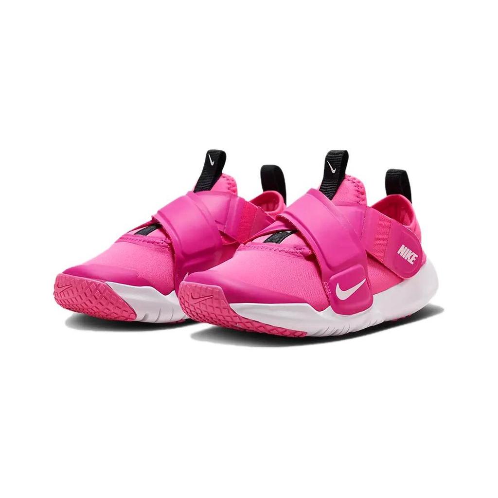 Nike Flex Advance Slip Resistant Cushioning Low top Running Shoes Purple White Children Aged 3 7 Years Old CZ0186-603