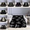 Customizable 3D printingBritish Streetwear Brand B-BOY LONDON Eagle Logo Flannel Printed Blanket Punk Sofa Decorative Blanket Be
