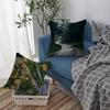 Beautiful Green Mountain Landscape Nature Scenery Cushion Cover Farmhouse Decor Home Throw Pillow Covers for Couch Decorations