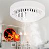 Wireless Detector Alarm Home Fire Sound Light Sensor For Hotels Restaurants Office Buildings